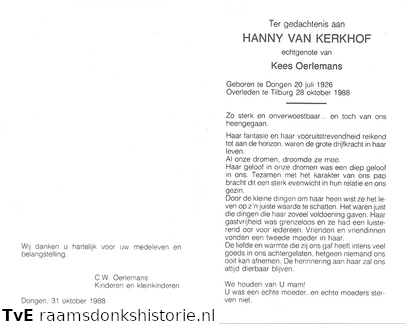Hanny van Kerkhof- Kees Oerlemans